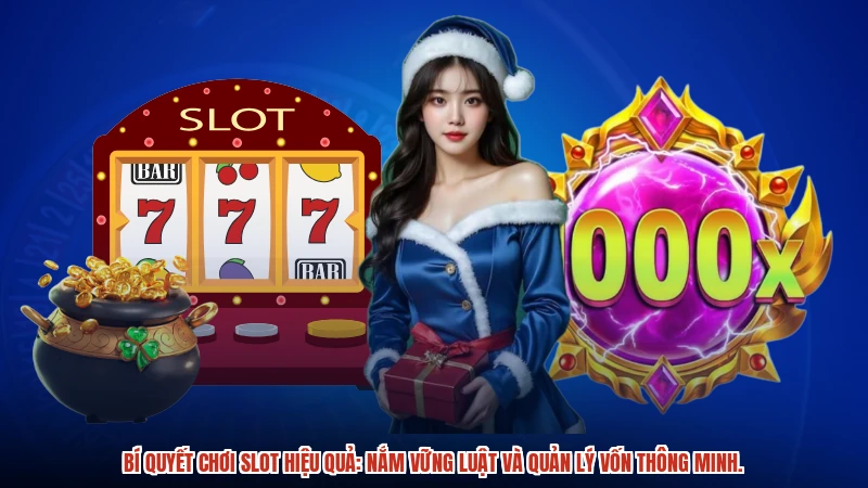 Bí quyết chơi slot hiệu quả: Nắm vững luật và quản lý vốn thông minh.