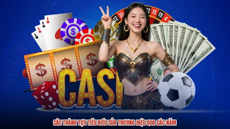 Các thành tựu tiêu biểu của thương hiệu qua các năm