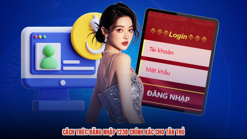 Cách thức đăng nhập 123B chính xác cho tân thủ