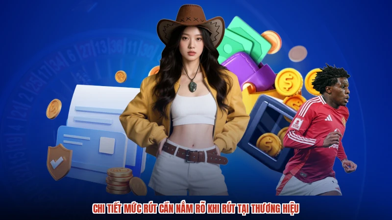 Chi tiết mức rút cần nắm rõ khi rút tại thương hiệu