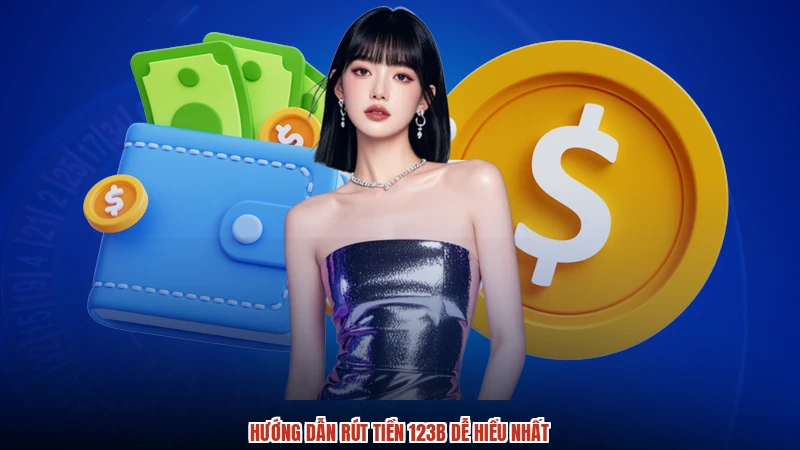 Hướng dẫn rút tiền 123B dễ hiểu nhất