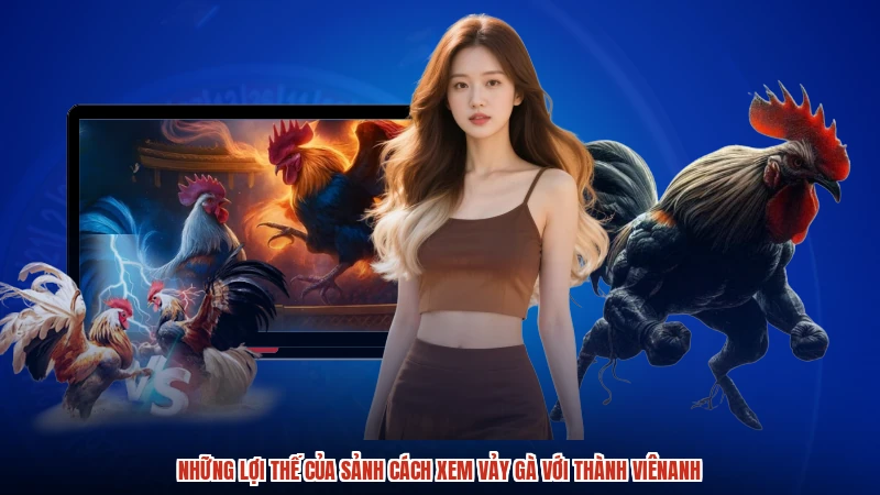 Những lợi thế của sảnh cách xem vảy gà với thành viênanh