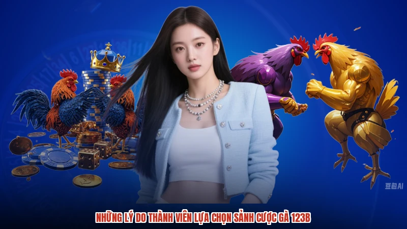Những lý do thành viên lựa chọn sảnh cược gà 123B