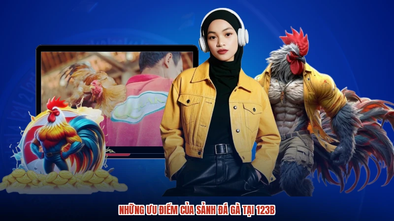Những ưu điểm của sảnh đá gà tại 123B