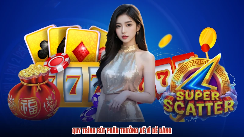Quy trình rút phần thưởng về ví dễ dàng