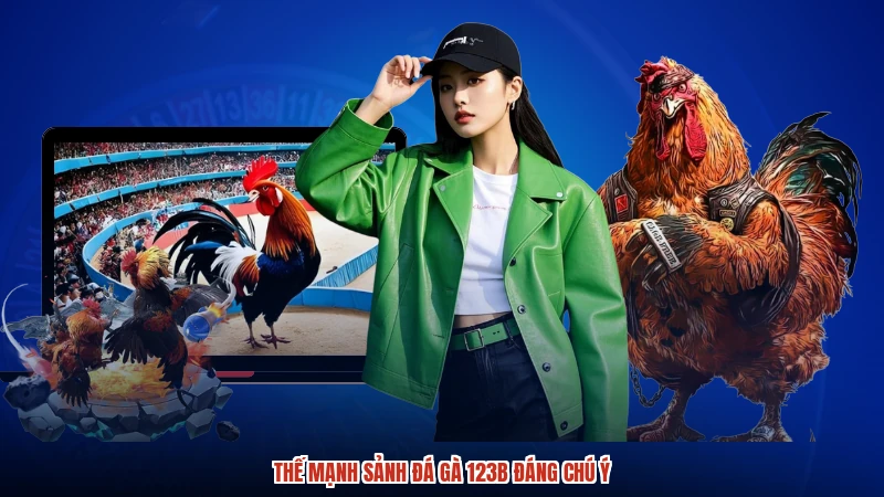 Thế mạnh sảnh đá gà 123B đáng chú ý